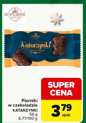 Pierniki w czekoladzie KATARZYNKI promocja w Carrefour Market