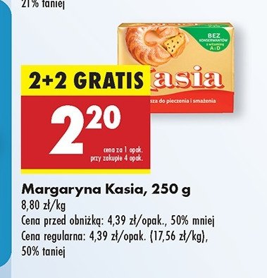 Margaryna Kasia promocja w Biedronka