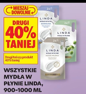Mydło w płynie LINDA Hydro w Perle promocja w Biedronka