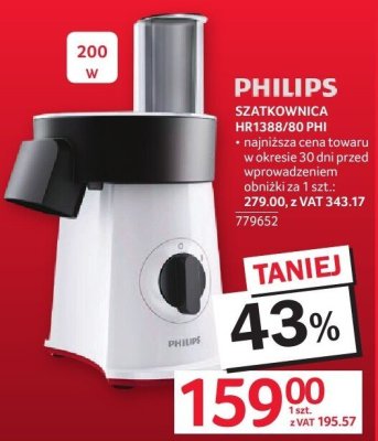 Szatkownica HR1388/80 PHILIPS promocja w Selgros