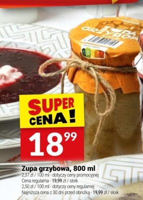 Zupa grzybowa, 800 ml promocja w Twój Market