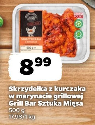 Skrzydełka z kurczaka w marynacie grillowej promocja