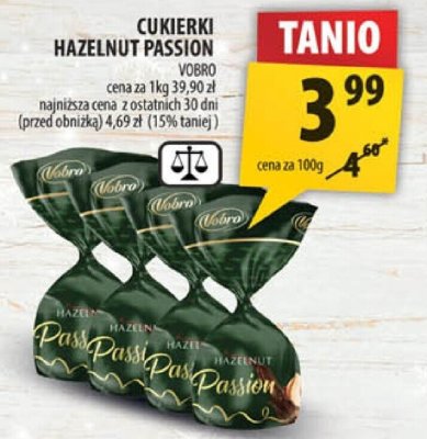 Cukierki Hazelnut Passion Wobro promocja w Arhelan