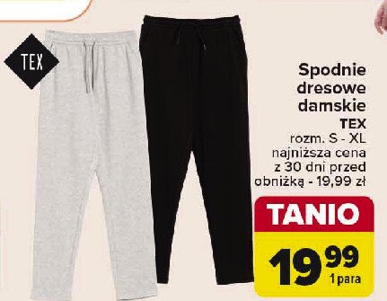 Spodnie dresowe damskie rozm. s-xl Tex promocja