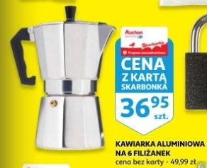 Kawiarka na 6 fili偶anek promocja