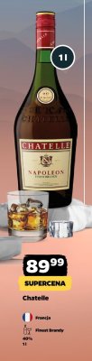 Brandy Chatelle Napoleon Finest Brandy promocja w Netto