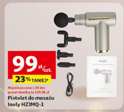 Pistolet do masażu Inoly HZJMQ-1 promocja w Auchan