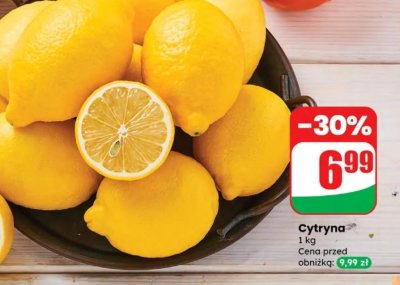 Cytryna 1kg promocja w Dino