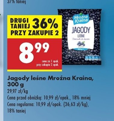 Jagody le艣ne Mro藕na kraina promocja