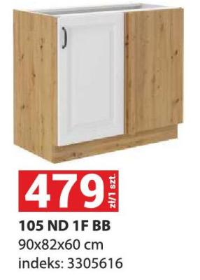 Szafka kuchenna 105 ND 1F BB promocja w Merkury Market