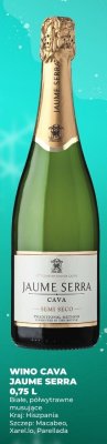 Wino Cava Jaume Serra Semi Seco Macabeo, Xarel.lo, Parellada promocja w Duży Ben
