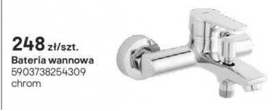 Bateria wannowa Ferro Rennto chrom promocja w Castorama