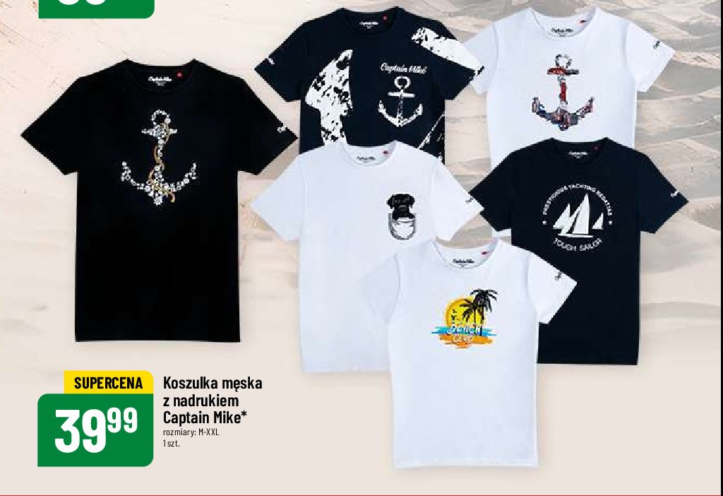 Koszulka damska z nadrukiem m-xxl Captain mike promocja