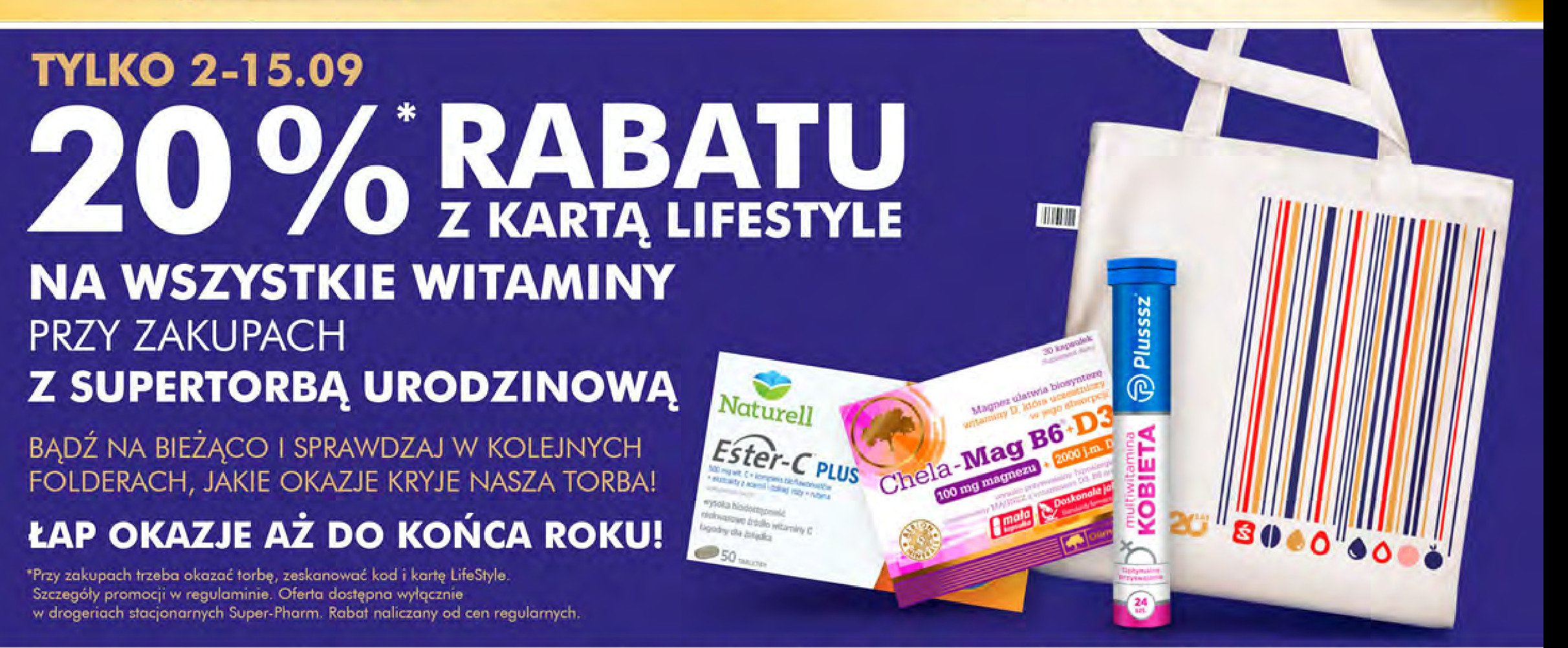Tabletki multiwitamina kobieta Plusssz promocja