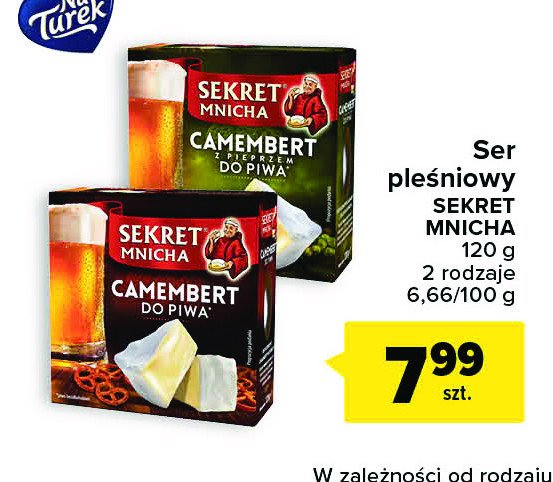 Ser camembert z pieprzem SEKRET MNICHA promocja