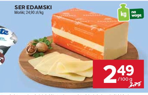 Ser edamski Mońki promocja w Stokrotka