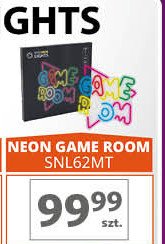 Neon game room snl62mt promocja w Auchan