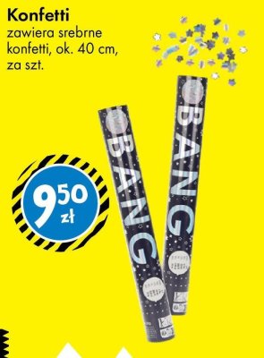 Konfetti srebrne promocja w Tedi