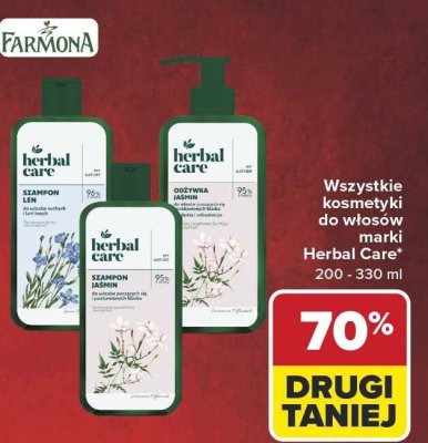 Kosmetyki do włosów Herbal Care promocja w Carrefour Market