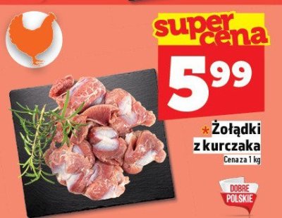 Żołądki z kurczaka promocja w TOPAZ