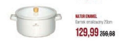 Garnek emaliowany Kultor Enamel 20cm promocja w Stokrotka