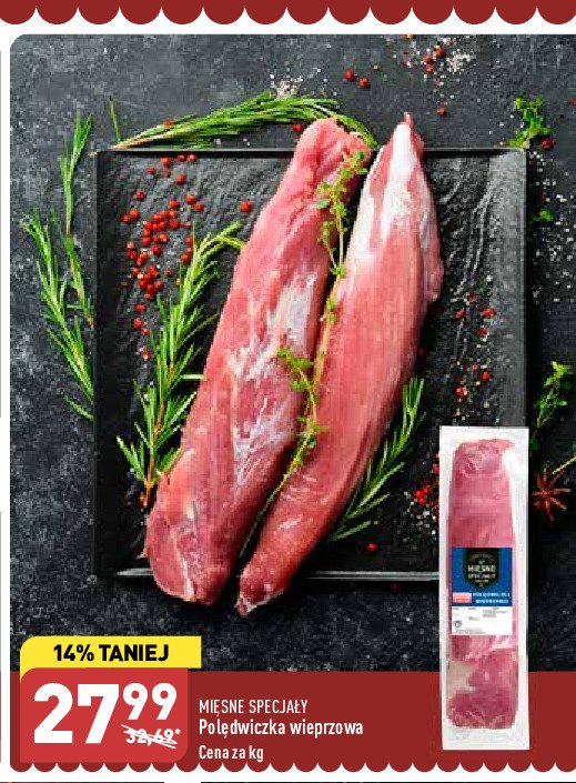 Pol臋dwiczka wieprzowa Mi臋sne specja艂y zawsze 艣wie偶e (aldi) promocja