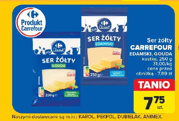 Ser gouda Carrefour promocja w Carrefour