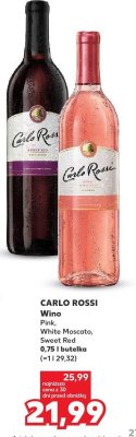 Wino Sweet Red promocja w Kaufland