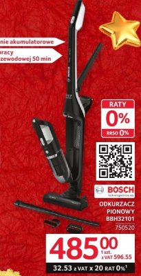 Odkurzacz pionowy Bosch BBH52101 promocja w Selgros