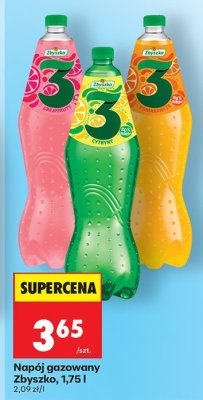 Napój gazowany Zbyszko promocja w Biedronka