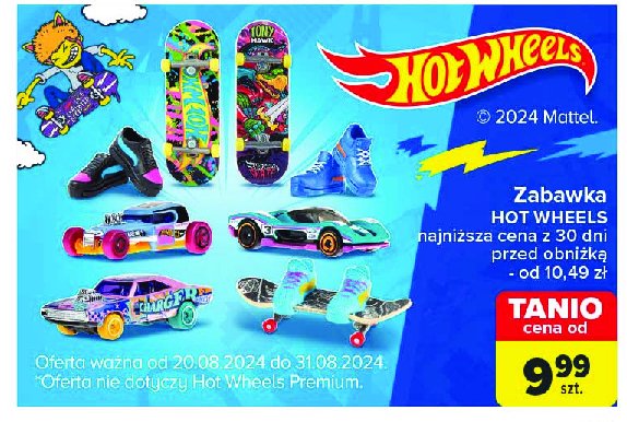 Deskorolka Hot wheels promocja