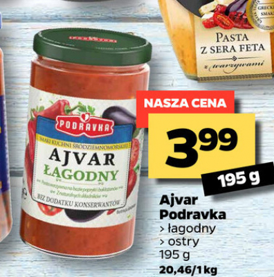 Ajvar pikantny Podravka promocja
