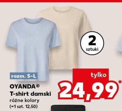 T-shirt damski rozm. s-xl Tex promocja w Kaufland