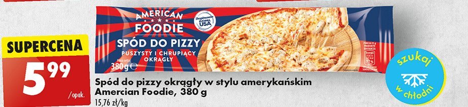 Spód do pizzy American foodie promocja