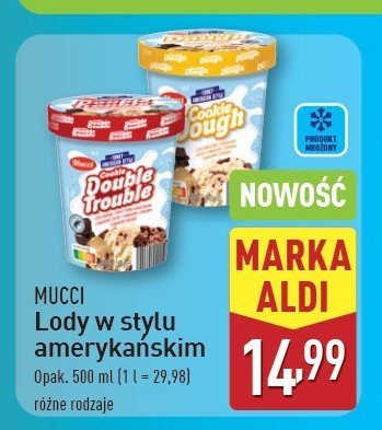 Lody cookie double trouble Mucci promocja