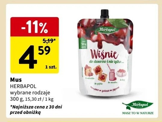 Mus wi艣nie Herbapol promocja
