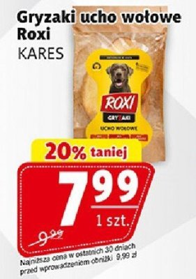 Gryzaki ucho wołowe Roxi KARES promocja w Prim Market