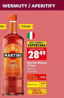 Wermut Martini Fiero promocja w Biedronka