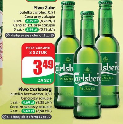 Piwo Carlsberg promocja w Dino