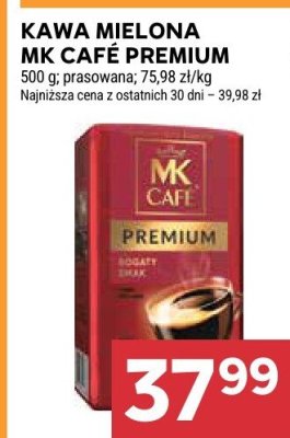 Kawa mielona MK Cafe Premium promocja w Stokrotka