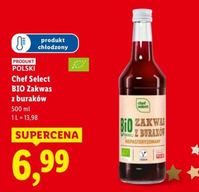 Zakwas z buraków BIO  promocja w Lidl