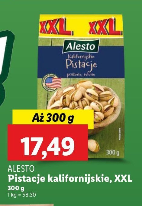 Pistacje Alesto promocja