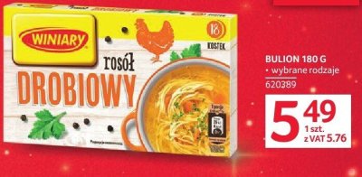 Bulion Winiary Drobiowy 180g promocja w Selgros