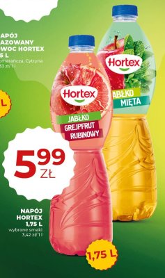 Napój Hortex Jabłko Mięta 1,75L promocja w Duży Ben