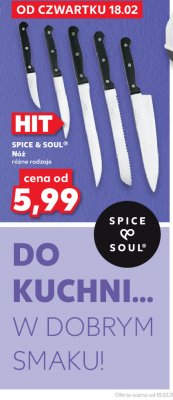 Nóż ze stali nierdzewnej do krojenia Spice&soul promocja