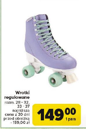 Wrotki regulowane queenie rozm. 28-32 Spokey promocja w Carrefour
