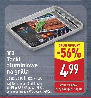 Tacki aluminiowe do grilla Bbq promocja