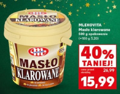 Masło klarowane 500g promocja w Kaufland