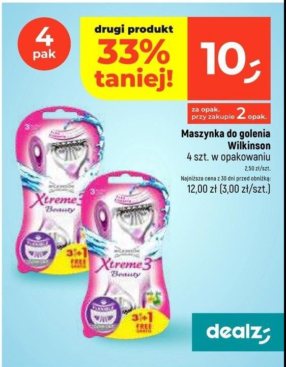 Maszynka do golenia Wilkinson xtreme 3 beauty promocja