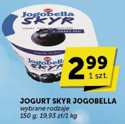 Jogurt Skyr Jogobella promocja w Groszek